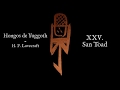 Hongos de Yuggoth: XXV. San Toad - H.P. Lovecraft (AudioPoema)