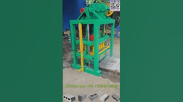 qtj4 40 small manual concrete cement solid brick making machine for 6 inch blocks in tanzania ghana