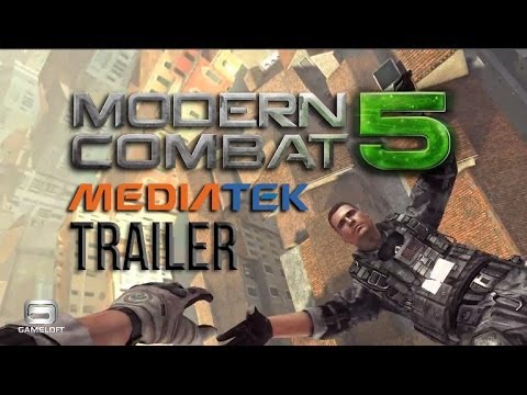 Gameloft Modern Combat 5 Trailer (optimized for MediaTek's true Octa-core)