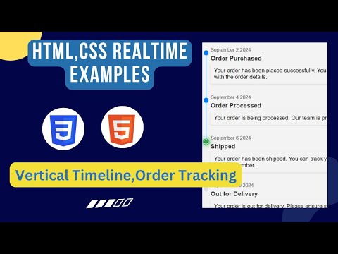 vertical timeline using