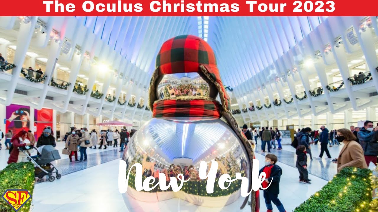 LIVE New York The Oculus NYC Christmas 2023 YouTube