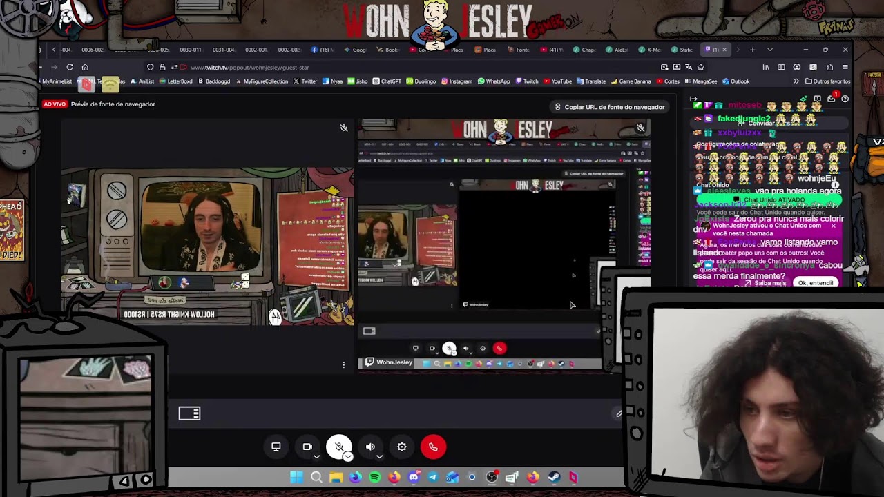 Ele diz que nunca vai morrer.