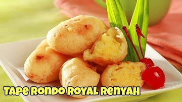 Garing dan Renyah !!! Cara membuat Tape Goreng Tepung Rondo royal awet crispynya & tidak berminyak