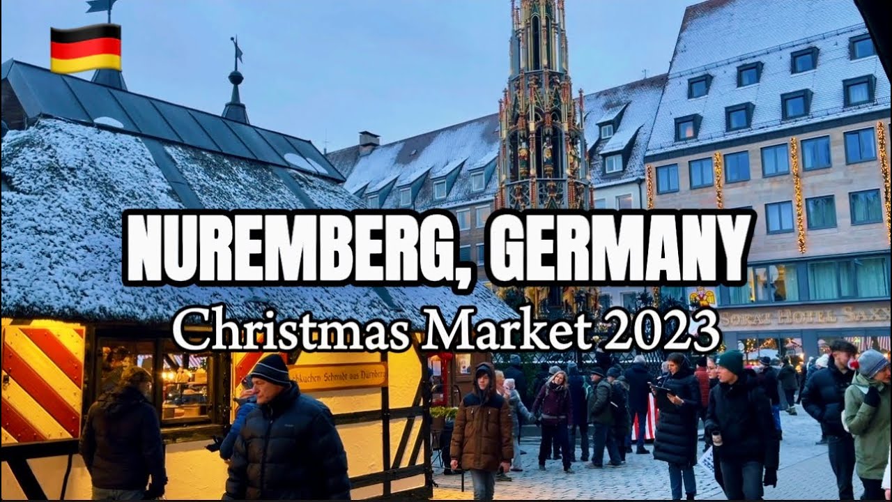 Nürnberg Germany | Christmas Market 2023 | Walking Tour | Best ...