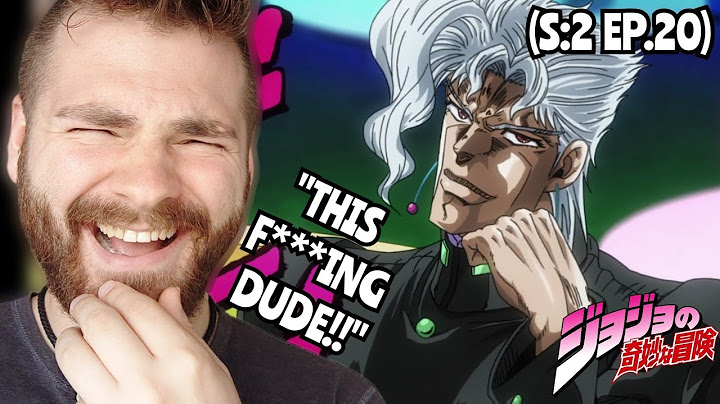 THE TINY BABY WINS??!! | JOJO'S BIZARRE ADVENTURE *PART 3* EPISODE 20 | (S2 EP:20) REACTION!