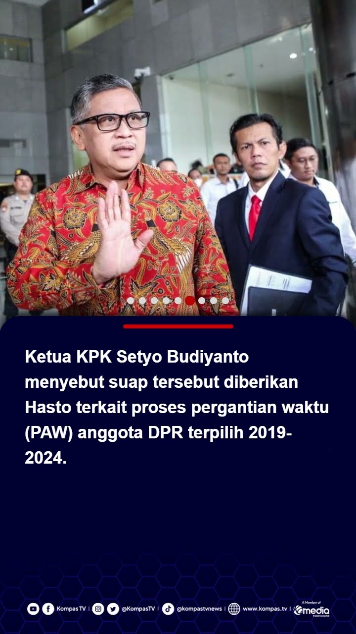 Jokowi Respons Sekjen PDI-P Hasto Kristiyanto Jadi Tersangka: Hormati Proses Hukum #jokowi #kpk