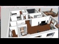 Обзор проекта одноэтажного дома в 3D
