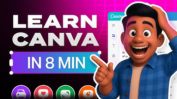 Learn Canva FAST: Beginner to PRO in just 8 Minutes