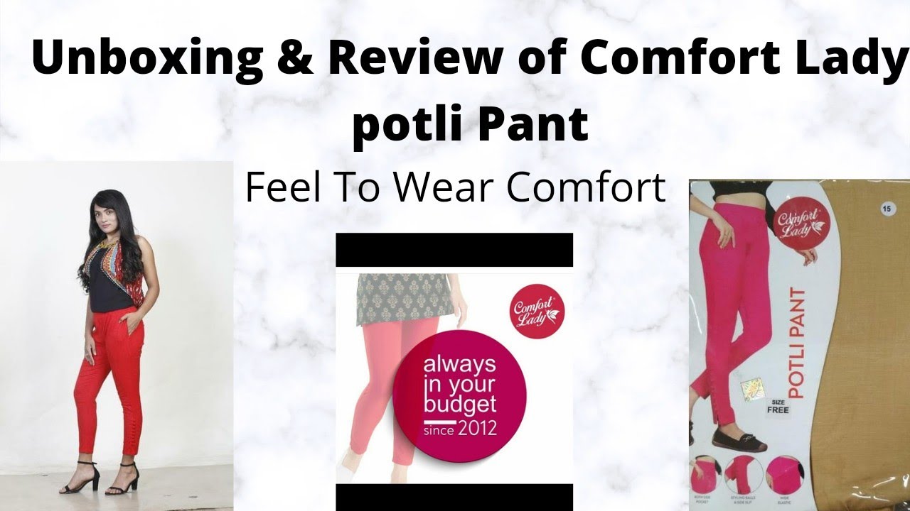 Unboxing & Review of Comfort Lady Kurti Pants l Comfort Lady Lenggis l Not  for Wholesale. - YouTube