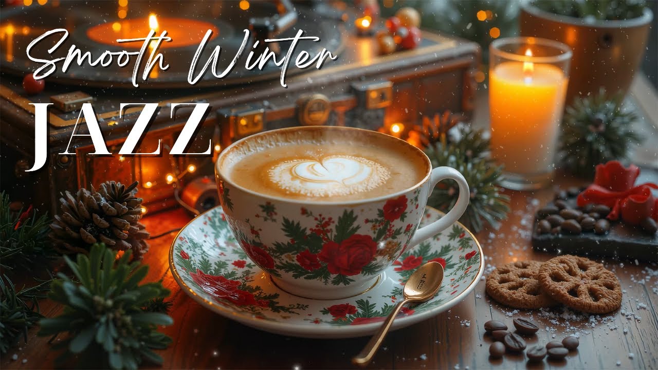 🎄 Smooth Winter Morning Jazz ☕ Cozy Coffee Music & Relaxing Bossa Nova ...