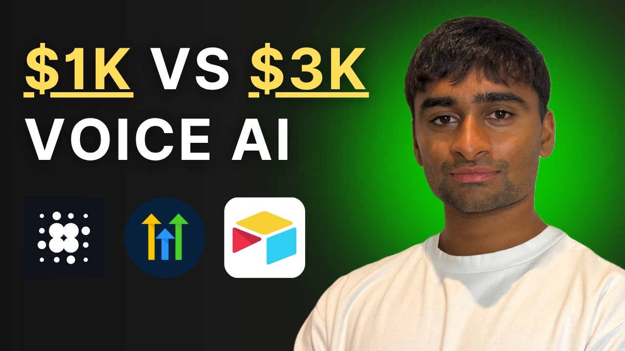 Comparison of $1,000 and $3,000 voice AI receptionist systems for businesses