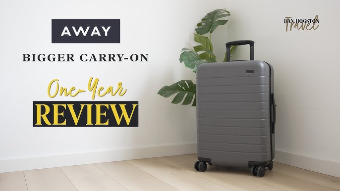 Away Luggage Comparison: Bigger Carry On with Pocket vs. Bigger Carry On 