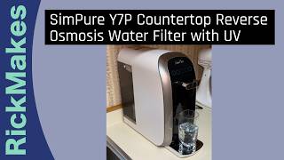 Simpure Y7P Countertop Reverse Osmosis Water Filter With Uv
