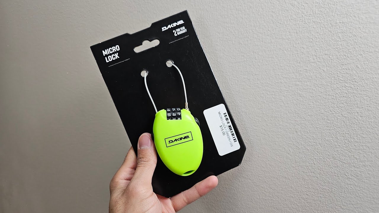 How To Set Combination Dakine Lock YouTube