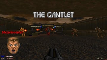 Doom 2 Nightmare Walkthrough | Level 3: The Gantlet