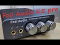 Fosi Audio K5 PRO Mini Stereo Gaming DAC - геймерский мини аудио комбайн