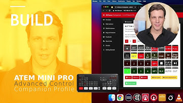 BUILD - Advanced Control of ATEM Mini Pro with Stream Deck & Companion Profile