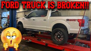 My Lifted 2018 Ford F150 Lariat is BROKEN ALREADY!! Can't Believe This Happened!! by JamesAtkinsTv 334 views 1 year ago 8 minutes, 9 seconds