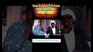 Celebrating Black Print Legacy: Exclusive Interviews at TRADNG PAGES Event!