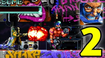 Huntdown: Cyberpunk Adventure - Gameplay Walkthrough Part 2 - Second Boss (Android, iOS)
