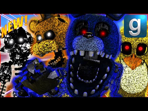 Gmod FNAF | Review | Brand New Re-Ignited Memories Nextbots!