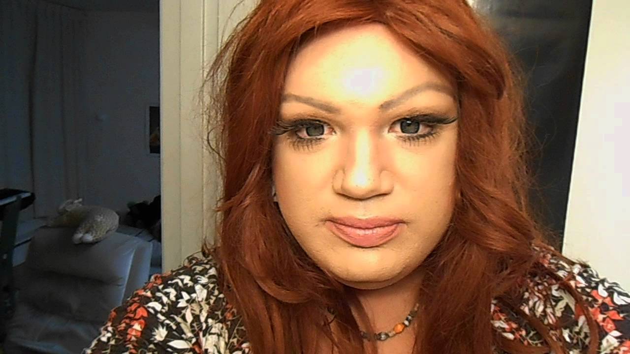 Drag queen natural look(almost passable) - YouTube