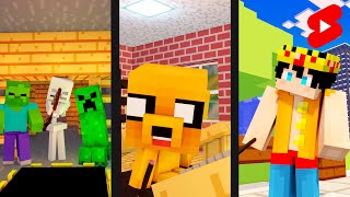 Los Mejores Shorts De Mikecrack Pt7 / Minecraft Shorts Compilation | Mazer Animations