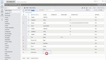 ServiceNow Administration - Chapter 9 Course Review Building A Custom App - 002 Tables  Fields