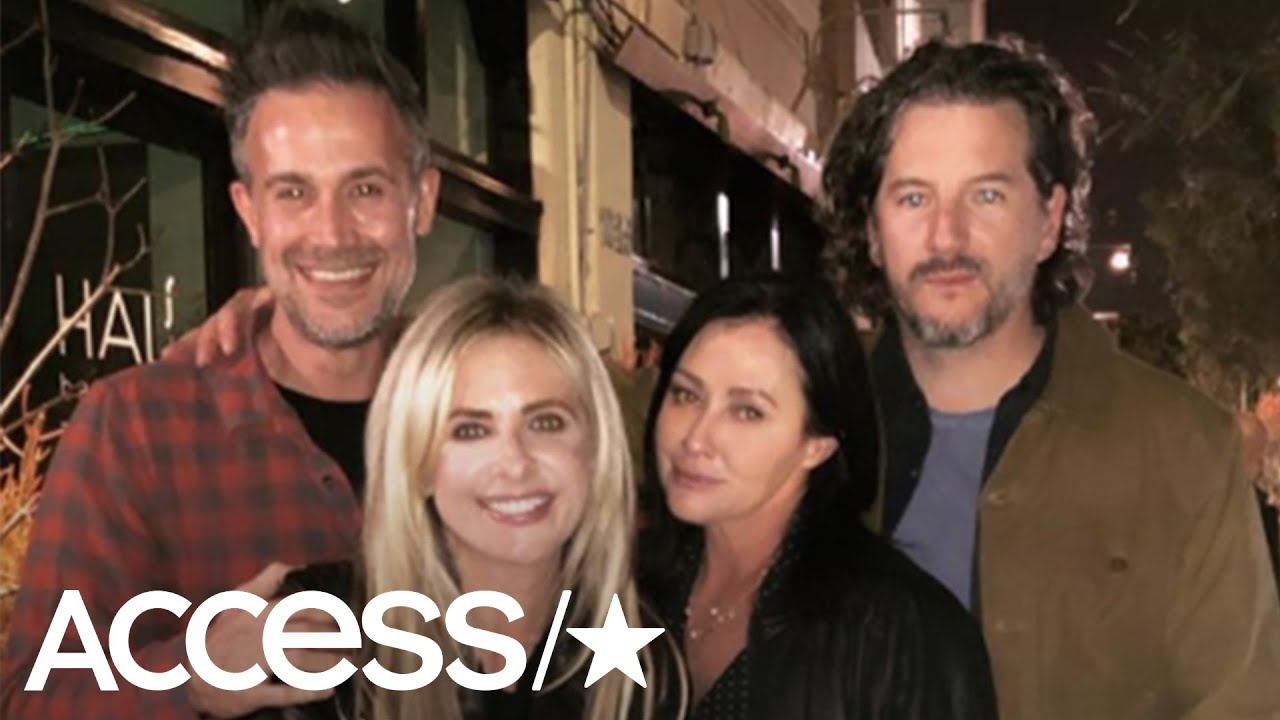 Sarah Michelle Gellar & Shannen Doherty Went On The 'Perfect' Double Date | Access