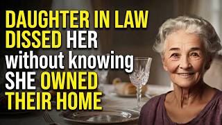 The Thanksgiving Dinner Where My Daughter-in-Law Realized Her Mistake #story #entertainment