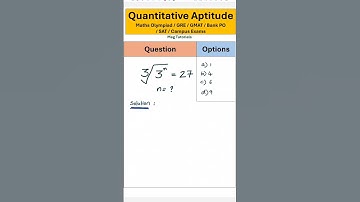 Cube Roots for competetive exams- Quantitative Aptitude  GRE / CAT / GMAT / SAT / IBPS / RRB #shorts