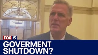 House Speaker McCarthy on looming government shutdown | FOX 5 News