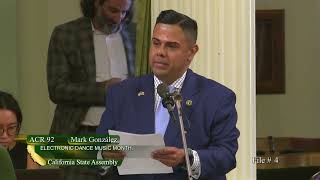 Assemblymember Gonzalez Presents Acr 92 Electronic Dance Music Month