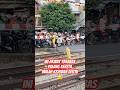 ini akibat t3rabas palang kereta malah k3j3bak disitu🫣 #kereta #videoviral