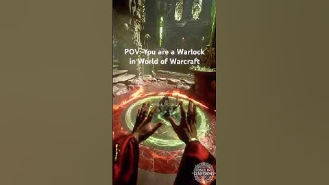 POV: You Are a Warlock in World of Warcraft – AI Cinematic 4K