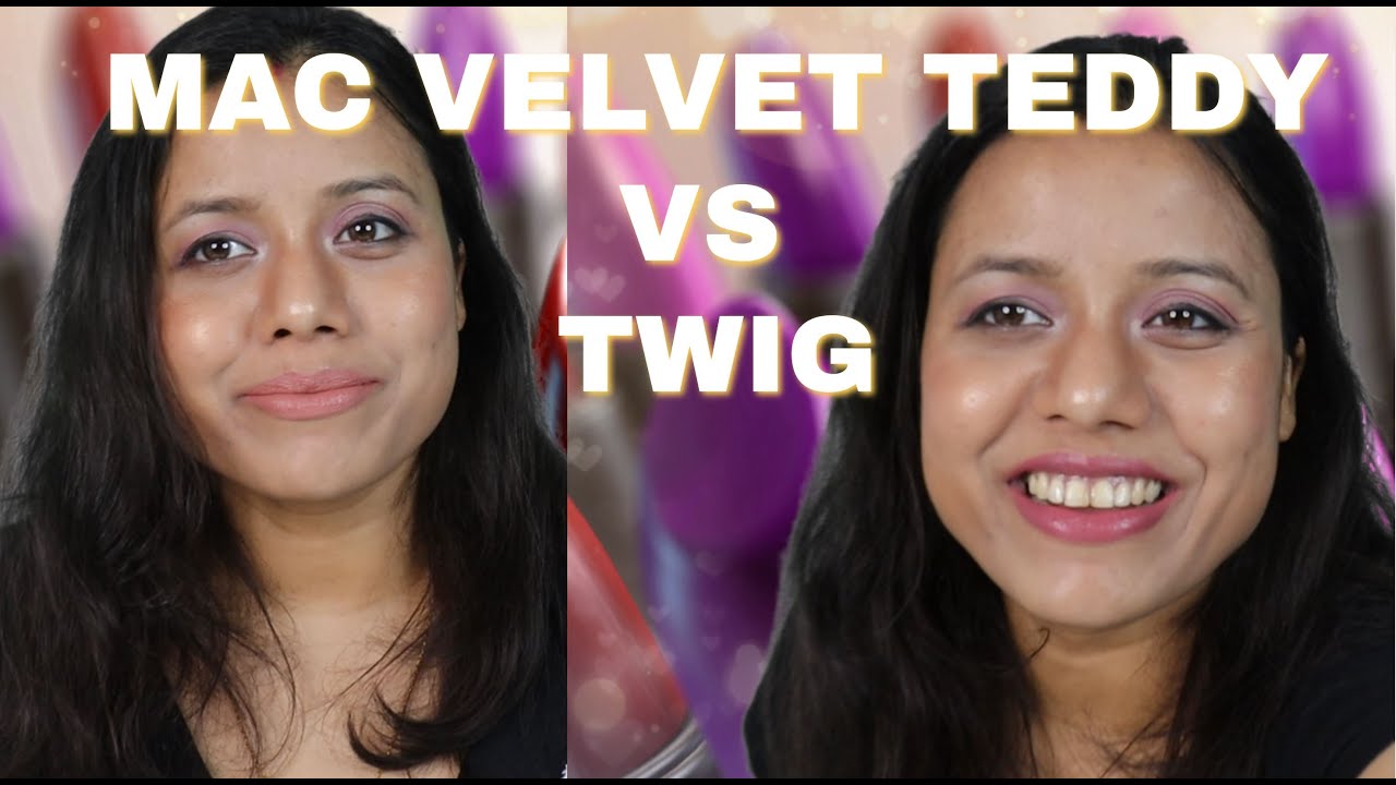 How Does MAC's Velvet Teddy Lipstick Compare To The Body Shop's Sienna  Rose?