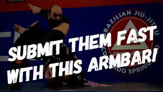 How to Armbar from Standing (Low Risk) for NoGi Jiujitsu