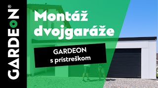 Timelapse Montáž Dvojgaráže Gardeon S Prístreškom - Časť 3 Z 3
