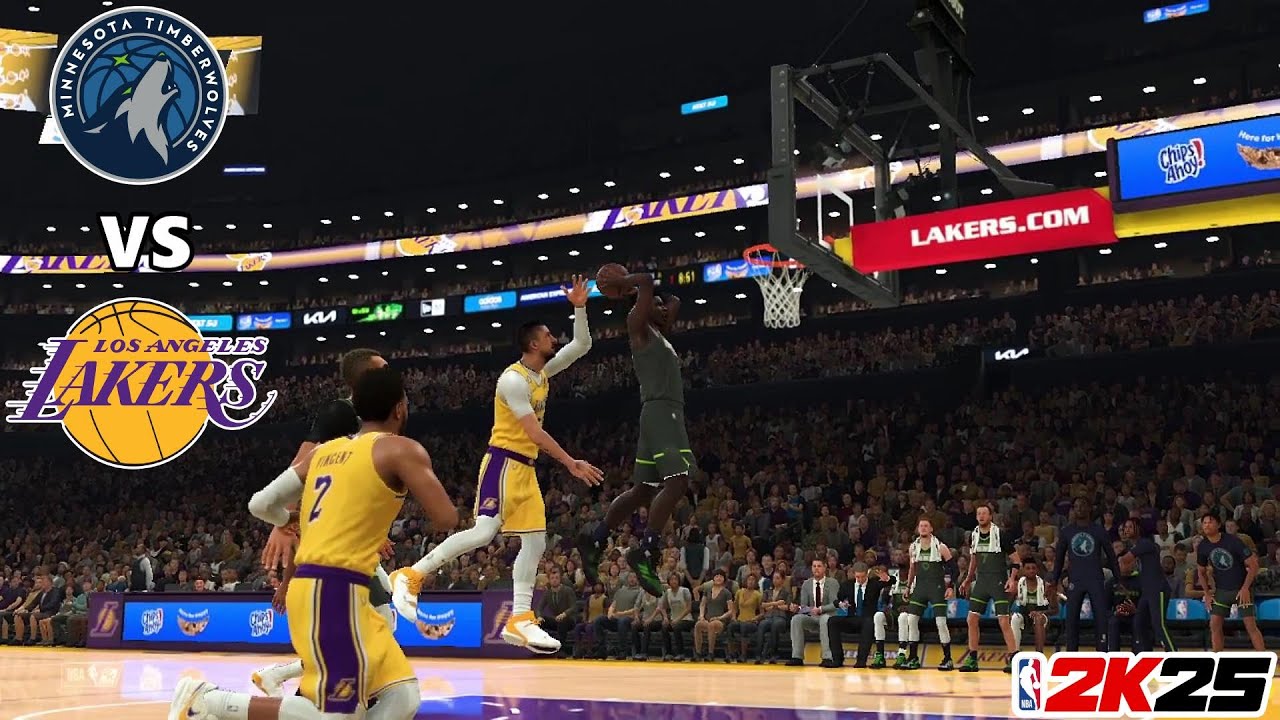 MINNESOTA TIMBERWOLVES VS LOS ANGELES LAKERS | Season 2025 Full Game ...
