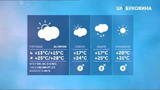 Конец эфира канала UA: Буковина (Черновцы, Украина). 25.7.2019