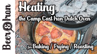 How to Heat a Camp Cast Iron Dutch Oven