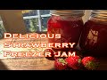 Delicious, Quick and Easy Strawberry Freezer Jam