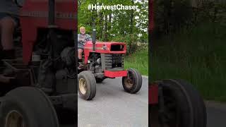 Massey Ferguson 175 Full Speed 64 HP - Ingham County - Michigan #harvestchaser