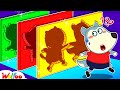 Download Lagu Wolfoo Jumping Through Impossible Shapes Challenge for Kids - Wolfoo Kids Stories | Wolfoo Family