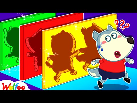 Wolfoo Jumping Through Impossible Shapes Challenge for Kids - Wolfoo Kids Stories | Wolfoo Family