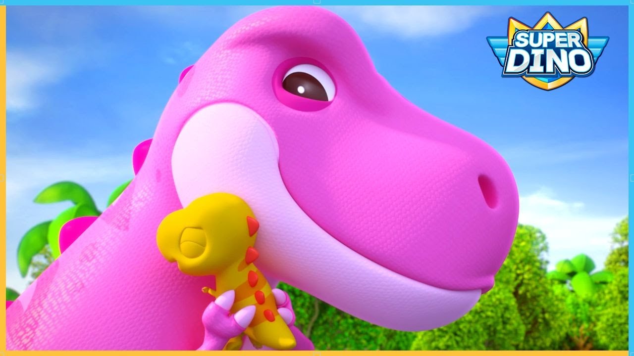A Lost Baby T-Rex | Superdino | Dinosaurs for kids 🦖🦕