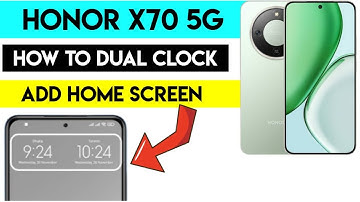 HONOR X70 5G Hidden Feature – Dual Time Zone Setup