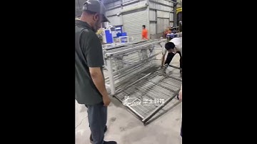 Wire mesh grating welding machine wire mesh and metal frame for bed racks #weldingequipment