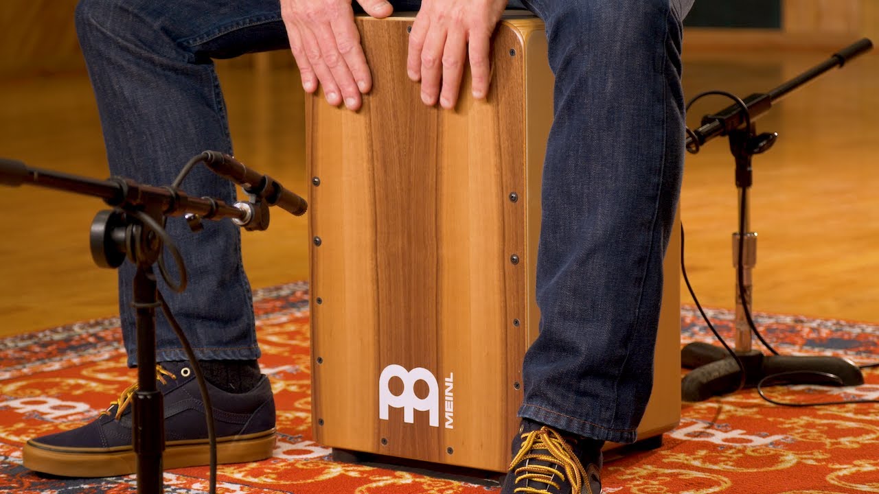 MEINL Snarecraft Series Professional Cajon with Walnut Frontplate