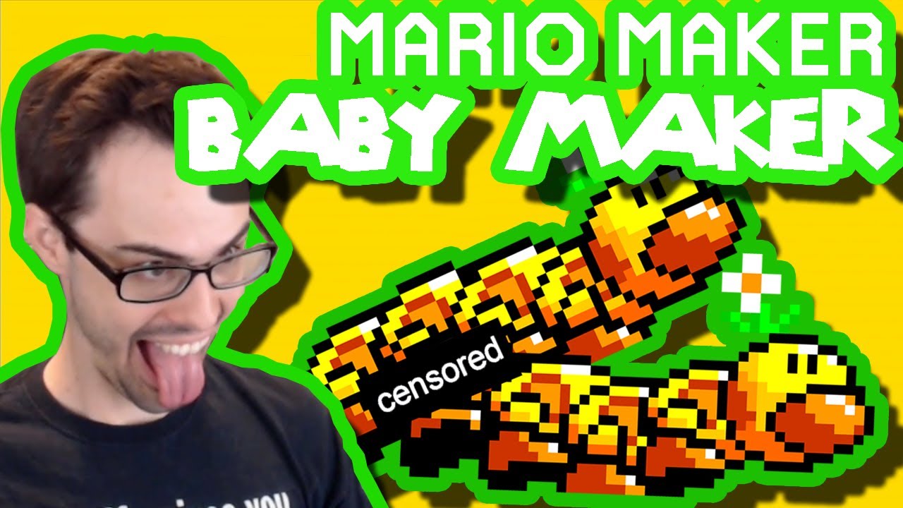 hilarious baby shower games Mario Maker - Hello! Baby ;) (Hardest I've Ever Laughed In Mario Maker) | Cool Levels #17